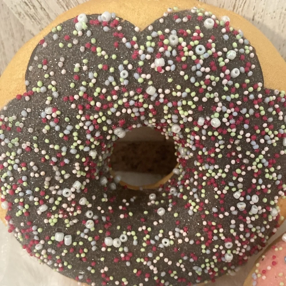 Faux Donut Ornaments